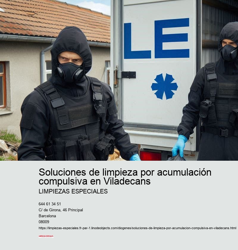 Casos de éxito en la limpieza del síndrome de Diógenes